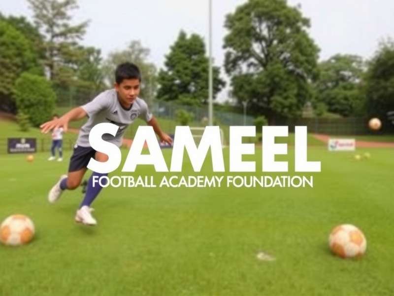 Samuel Football Academy Team Huddle